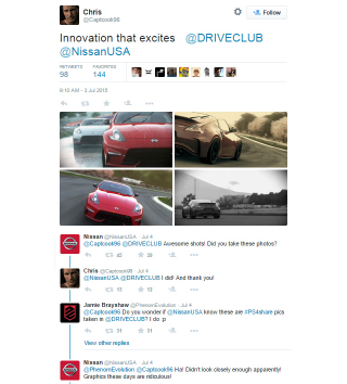 Illustration for article titled Nissan's Twitter Thought Video Game Screenshots Were Real Cars